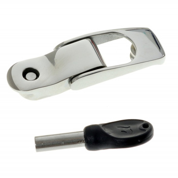 ZAMKNIĘCIE TYPU KANDAHAR Z ZAMKIEM, STAL NIERDZEWNA, L 82MM