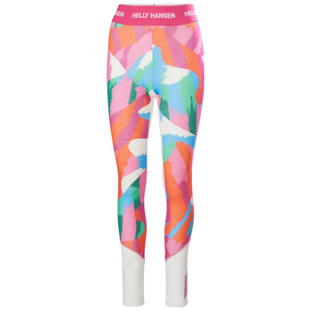 BIELIZNA DAMSKA HELLY HANSEN KALESONY LEGGINSY W LIFA MERINO MIDW (49411) OFF WHITE JPB AOP