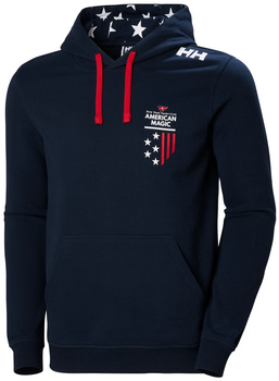 BLUZA HELLY HANSEN AM COTTON HOODIE AM   21065 NAVY