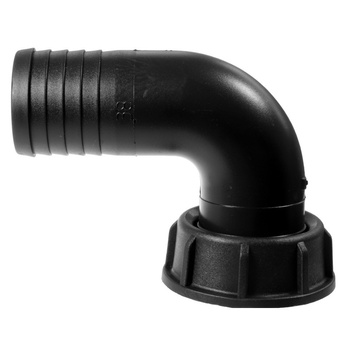 ZŁĄCZKA DO ZBIORNIKA 90DEG WĄŻ 38MM GWINT 1 1/2"