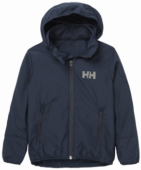 KURTKA DZIECIĘCA PRZECIWDESZCZOWA   HELLY HANSEN  FLIGHT LIGHT (40518) NAVY