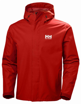 KURTKA MĘSKA HELLY HANSEN SEVEN RAIN JACKET (62047) RED