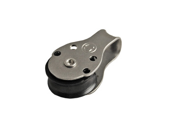 BLOK POJEDYNCZY METALOWY ŁOŻYSKOWANY 20 MM  NA LINĘ 6 MM