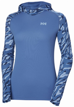 BLUZA DAMSKA HELLY HANSEN ACTIVE SOLEN GRAPHIC  UPF 50+(49488) AZURITE