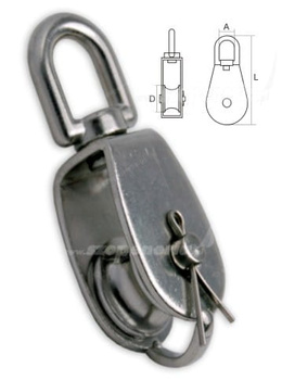 BLOCZEK ZE STALI NIERDZEWNEJ KRĘTLIK A4 50 MM