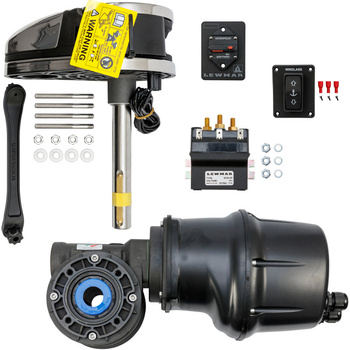 WINDA KOTWICZNA LEWMAR VX2+, 24V, 1000W, ŁAŃCUCH 8MM, IP67, KOMPLET