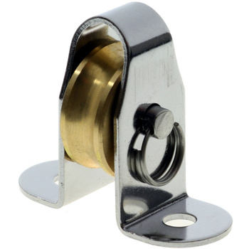 BLOK STOJĄCY DO LINY STALOWEJ 6MM, STAL NIERDZEWNA