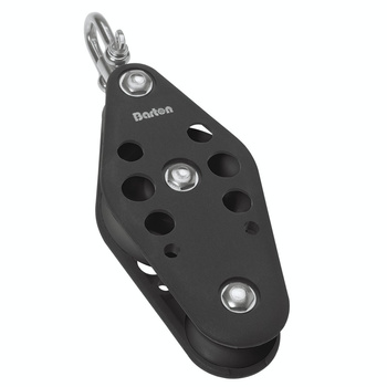 BLOCZEK F 44/70MM FIDDLE SWIVEL CRUISER ROZMIAR 7 - CZARNY