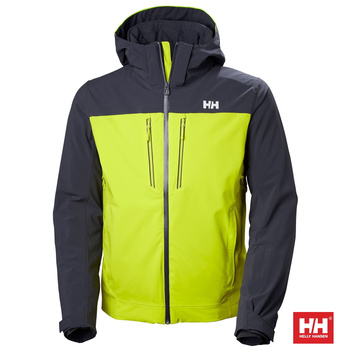 HELLY HANSEN KURTKA MĘSKA NARCIARSKA (65645) SIGNAL  LIMONKA