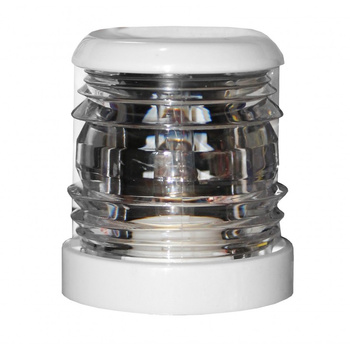 LAMPA NAWIGACYJNA MASZTOWA SILNIKOWA DO 12m - 12V FAROS OBUDOWA BIAŁA (W)