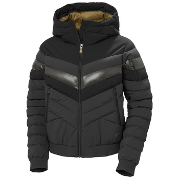 KURTKA DAMSKA HELLY HANSEN NARCIARSKA W IMPERIAL SHORT PUFFY JACKET 65700 BLACK
