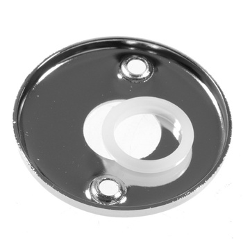 MASKOWNICA DO KLAMKI DO DRZWI, OKRĄGŁA D45, MOSIĄDZ CHROMOWANY