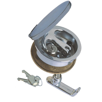 ZAMEK PODNOŚNIK UCHWYT DENNY Z ZAMKIEM S/S 84 X 68