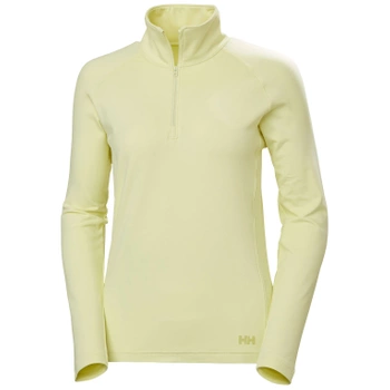 BLUZA DAMSKA HELLY HANSEN VERGLAS 1/2 ZIP TREKKING (62965) ŻÓŁTA