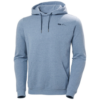 BLUZA MĘSKA HELLY HANSEN F2F COTTON HOODIE 62934 MARINE