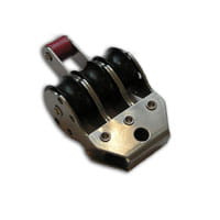 BLOCZEK POTRÓJNY MINI METALOWY A Z UCHEM DOLNYM