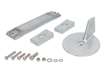 Zestaw anod TECNOSEAL (cynk, przeznaczenie: woda morska) HONDA BF