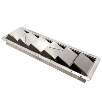 KRATKA WENTYLACYJNA, STAL NIERDZEWNA A2, L325, W112MM