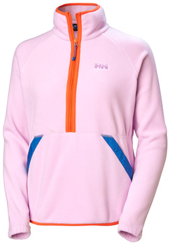 BLUZA  DAMSKA HELLY HANSEN W RIG FLEECE 1/2 ZIP   54082 CHERRY BLOSSOM