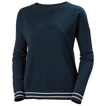 HELLY HANSEN SWETER DAMSKI LEKKI (34032) SUMMER SWEATER GRANATOWY