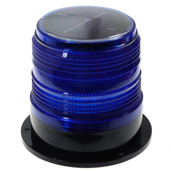 LAMPA OSTRZEGAWCZA SOLARNA, ŚWIATŁO NIEBIESKIE