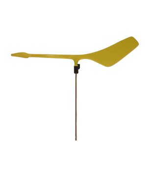 WIMPEL WSKAŹNIK KIERUNKU WIATRU 250 MM ŻÓŁTY