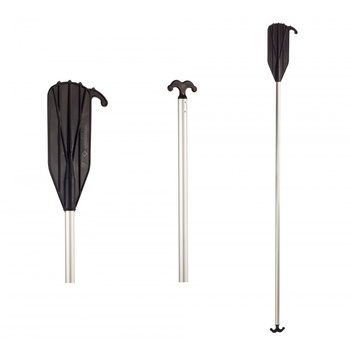 PAGAJ ALUMINIOWY Z BOSAKIEM, CZARNY, 150CM