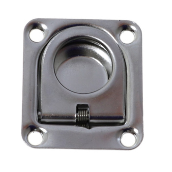 UCHWYT POKRYWY ZE SPRĘŻYNĄ S/S A4, 38x44 MM