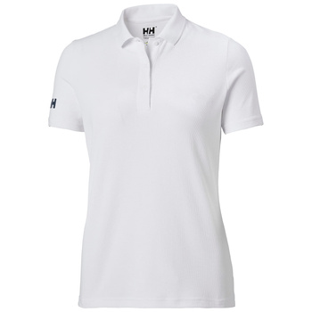 KOSZULKA DAMSKA HELLY HANSEN POLO CREW TECH QUICK-DRY UPF50+ 33984  WHITE