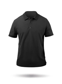 KOSZULKA MĘSKA ZHIK PRIMA COTTON POLO   POL-0170-M  BLACK