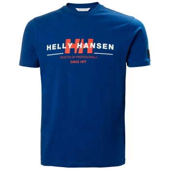 KOSZULKA MĘSKA HELLY HANSEN RWB GRAPHIC 53763 BLUE