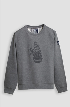 BLUZA MĘSKA MARINA MILITARE VESPUCCI 3D SZARA