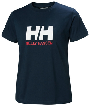 KOSZULKA DAMSKA HELLY HANSEN W HH LOGO T-SHIRT 2.0 NAVY (34465)