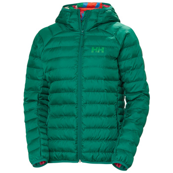 KURTKA DAMSKA HELLY HANSEN  BANFF HOODED INSULATOR (63252) BANFF HOODED INSULATOR (63252) EMERALD