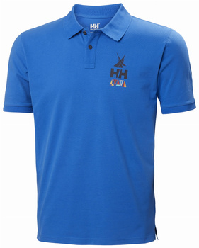 Koszulka męska Helly Hansen KOSTER POLO (34299)  ELECTRIC BLUE