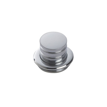 GAŁKA WCISKANA DO ZAMKA, H19MM, MOSIĄDZ CHROMOWANY