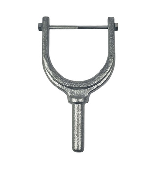 DULKA DO WIOSŁA OCYNKOWANA - WIDEŁKI Z MOSTKIEM 14x70 MM