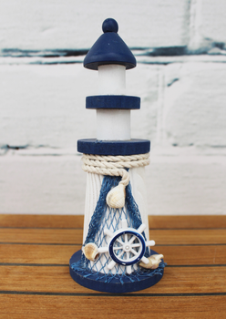 LATARNIA DREWNIANA 20CM ZE STEREM