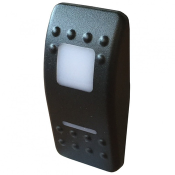 PRZYCISK WŁĄCZNIKA ROCKER, DLA 2 LED, OKNO, PASEK