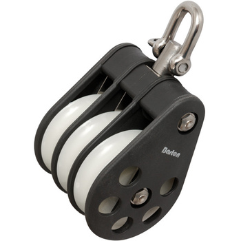 BLOCZEK T 72MM SWIVEL CRUISER ROZMIAR 7 CZARNY (N)