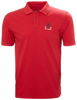 KOSZULKA MĘSKA HELLY HANSEN KOSTER POLO RED (34299)