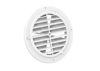 KRATKA WENTYLACYJNA OKRĄGŁA 164 MM Z ZASTAWKĄ