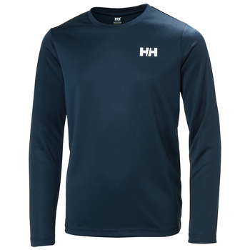 KOSZULKA DZIECIĘCA HELLY HANSEN  TECH LS CREW 41826 NAVY