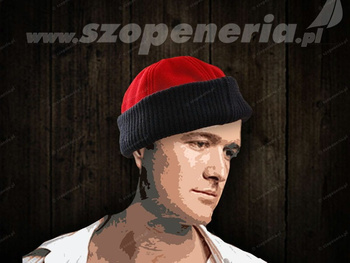 CZAPKA POLAROWA ROZM.XXL (ROZM.60) CZERWONA