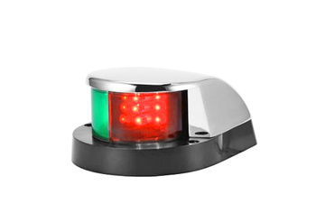 LAMPA NAWIGACYJNA DZIOBOWA LED CZERWONA ZIELONA