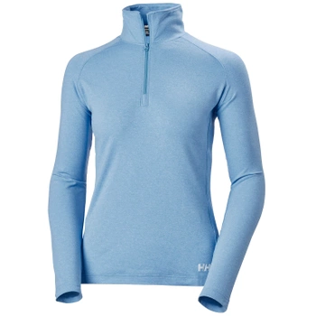 BLUZA DAMSKA HELLY HANSEN VERGLAS 1/2 ZIP TREKKING (62965) NIEBIESKA