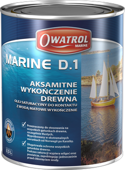 OLEJ IMPREGNUJĄCY DO DREWNA  OWATROL D1   WIADRO 10L