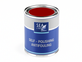 SEA-LINE FARBA  JACHTOWA ANTYPOROSTOWA CZERWONA 0,75 L