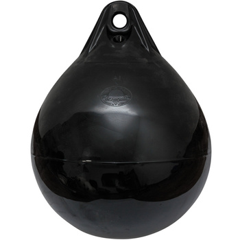 ODBIJACZ POLYFORM A1, KULISTY D29.5 cm, CZARNY