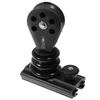 WÓZEK T 25MM MAINSHEET SLIDE Z BLOCZKIEM PIONOWYM LINA MAX 10MM ROZMIAR 3